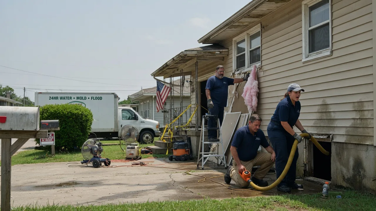 Water Damage Repair in Pleasureville, KY near me